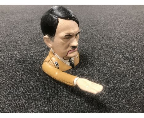 A cast iron novelty Hitler nutcracker  