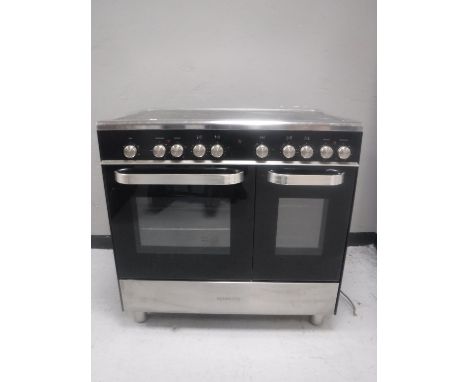 A Kenwood five ring electric range cooker 