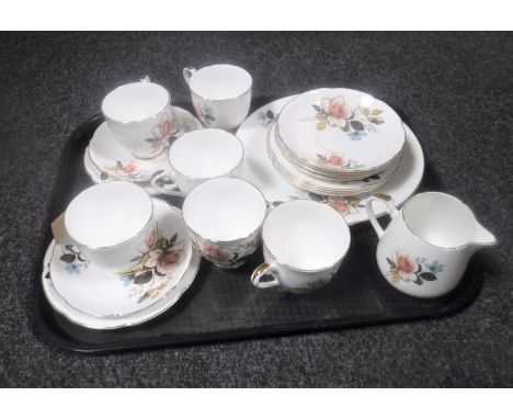 A tray of twenty piece Royal Grafton bone china tea service 