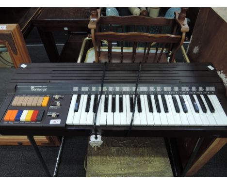A vintage bontempi electric organ (sold untested as collectors item)