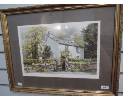 A print after Judy Boyes, Dove Cottage, Grasmere 434/500