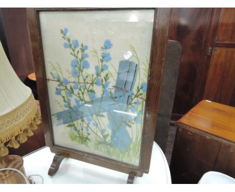 A 1920's firescreen