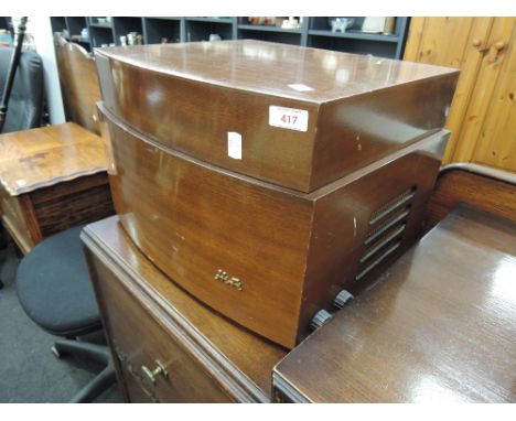 A vintage Pye 'HiFi' gramophone (sold as untested collectors item)