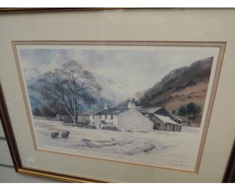 A print after Judy Boyes, Late Afternoon Sunlight, Langdale 740/850