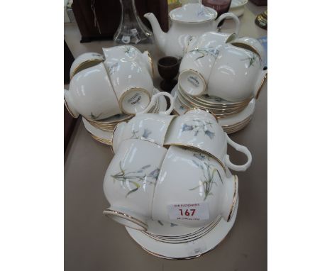 A Sadler Wellington pattern china tea service etc