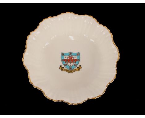 A collection of Woodbridge crested teaware, to include cups and saucers, cake plates, cream jugs, Willow, Shelley, Foley and 
