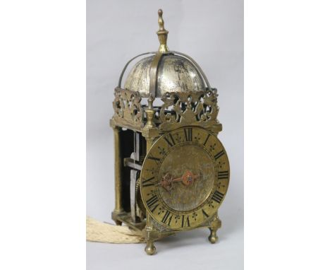 A lantern clock