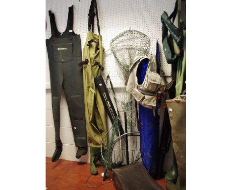 Fly Fishing &amp; Accessories- a Greyflex 11'3 three piece carbon fibre rod with original slip and hard tube carrying tube; A