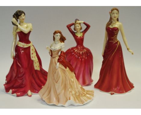 A Royal Doulton figure 'Katrina' HN232; others including Pretty Ladies Series 'Emma' &amp; International Collectors Club 'Ama