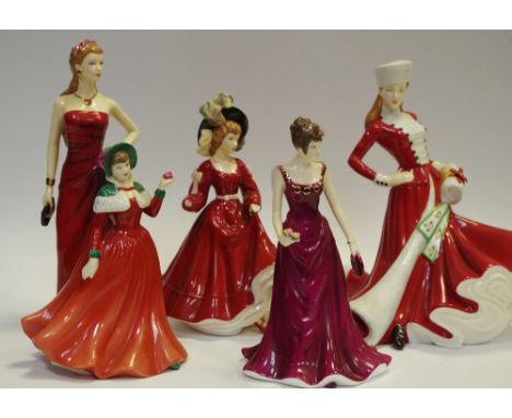 Royal Doulton Pretty Ladies series including Patricia, Christmas Day 2007, Sophie; a Royal Doulton International Collectors C