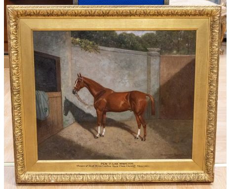 Equestrian InterestFrederick Albert Clark (1869-1954) Pen Y Lan Minister, Winner of First Prize Ladies Hack Class Cardiff Sho