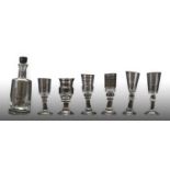 Zdenek Furbacher (Czechoslovakian): after a design by Pablo Picasso: A Crystalex Glass Carafe and