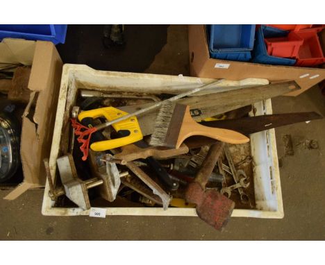 ONE BOX OF MIXED TOOLS