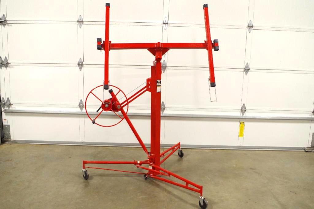HAUL MASTER Drywall Panel Hoist 11'5" Max Lift Height, 150-lb Max