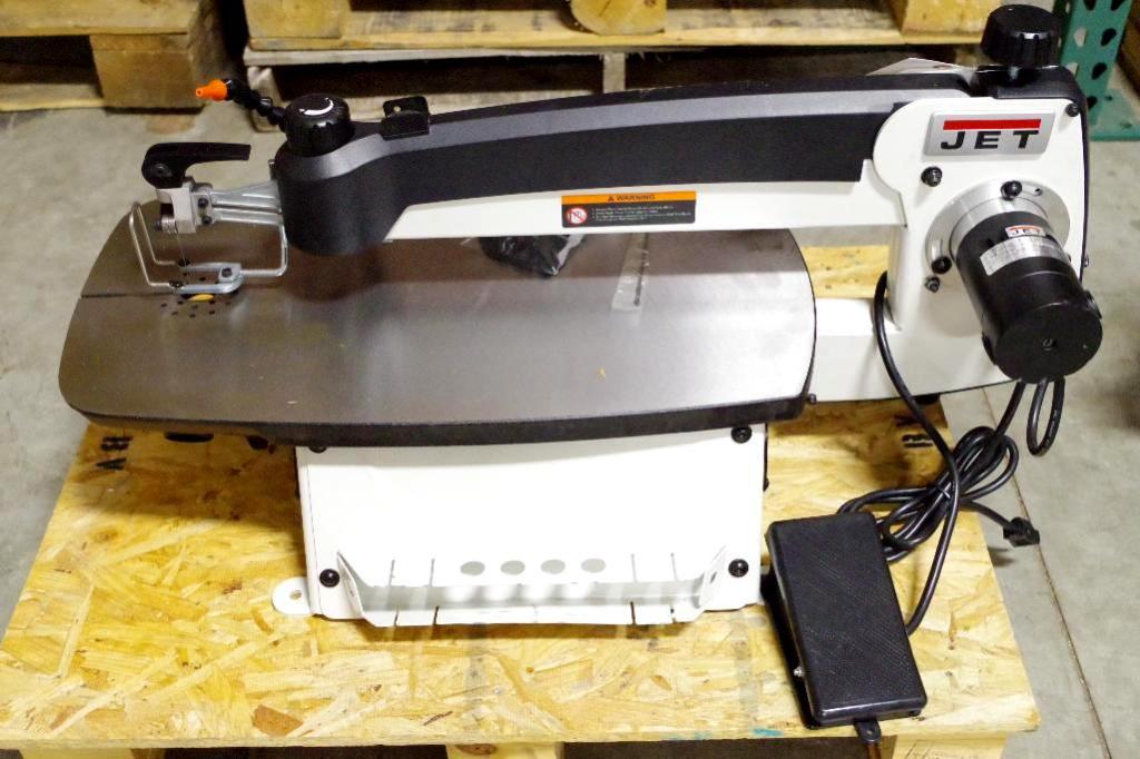 NEW JET 22" Scroll Saw 1/16HP, 1PH, 120V, M/N JWSS22B