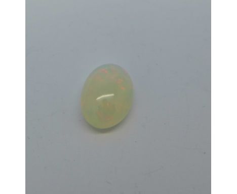 An unmounted opal, 3.98 carat weight