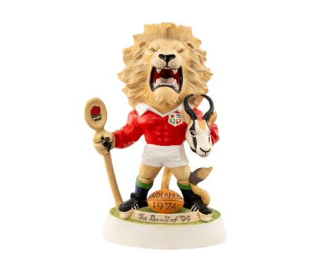 RUGBY UNION CLUB HOUSE: THE WORLD OF GROGGS BRITISH & IRISH LIONS entitled 'The Recall of 99', depicting the mascot lion with