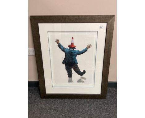 After Alexander Millar : King of the Road, giclee print, numbered 278/295, signed in pencil, 51 cm x 38 cm, with Washington G