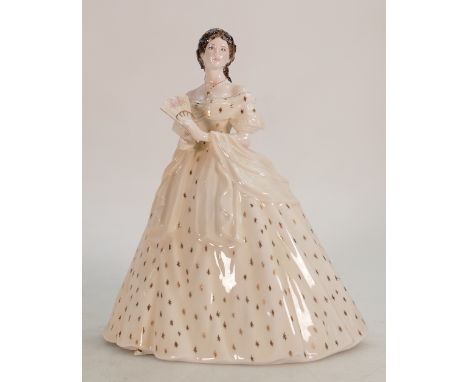 Royal Worcester large figure Elizabeth Empress of Austria: Limited edition for Compton &amp; Woodhouse, height 29cm.