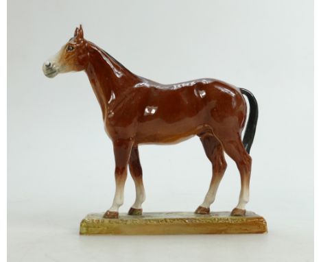 Royal Doulton model of a Horse on a base HN2571: Height 16cm.