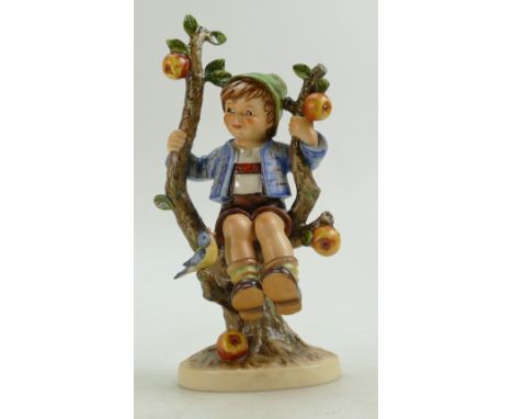 Goebel Hummel large figure Apple Tree Boy: Impressed no 142  height 27.5cm.