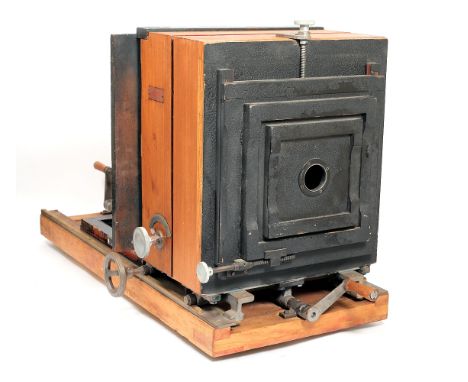 *UPDATED** MASSIVE Wooden VEB Studio/Repro Camera. With makers plate to side “VEB Reprotechnik 5043: 1” No lens. Would make a