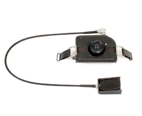 Early KGB Design Button Disguise Set For F-21 Cameras. First type of button disguise kit (1950s) with "bellows" cable release