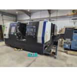 2012 HYUNDAI WIA L400C CNC TURNING CENTER, FANUC SERIES 32I-MODEL A CNC, Est. 2,300HRS RUN