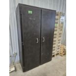 2 DOOR WOODEN CABINET