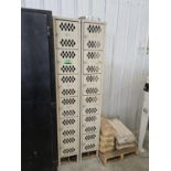 2 - 6 DOOR METAL LOCKERS