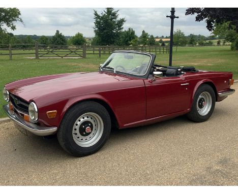 1971 Triumph TR6- 150 bhp car owned since 2003, restoration completed in 2005- Recent engine refurbishment, suspension and br