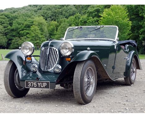 1951 HRG 1500 Four-Seater TourerAccording to Ian Dussek's definitive work `HRG, The Sportsman's Ideal', it was the return hom