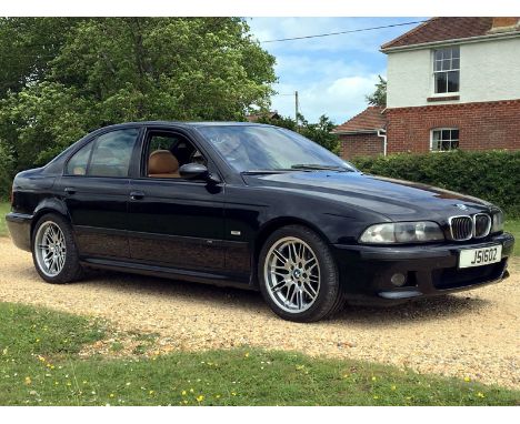 2000 BMW M5  PLEASE NOTE: The service history which accompanies this lot comprises BMW main dealer service sheets (Inspection