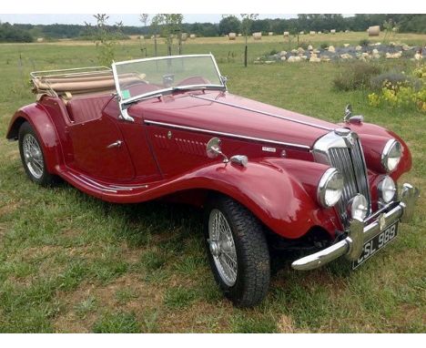 1954 MG TF 1500- 1 of just 3,400 MG TF 1500s made and supplied new to the USA- Repatriated by renowned motoring artist the la