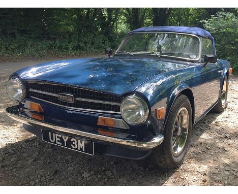 1973 Triumph TR6- Restored in 2004 and mostly in storage since- Refreshed in 2017 and offered with MoT to February 2018- Good