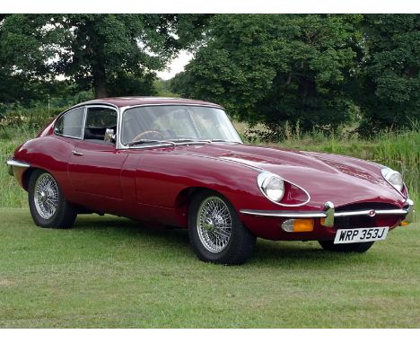 1970 Jaguar E-Type 4.2 Coupe- 1 of just 1,071 home market examples and matching numbers- 68,500 miles from new and a 1 owner 