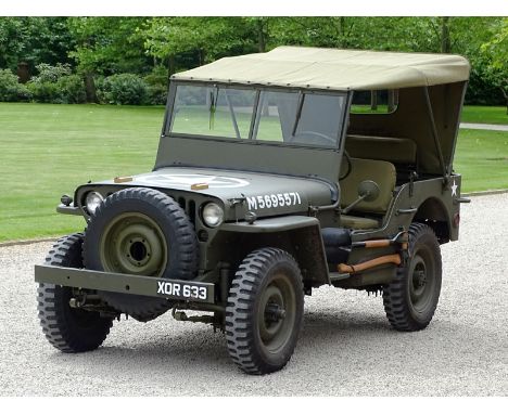 1943 Ford GPW Jeep- Part of a private collection for the last ten years and used at various Goodwood Revival meetings- Treate