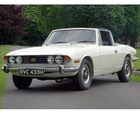 1970 Triumph Stag- An important Triumph Stag being Pre-Production Car No. 9 (and the twelfth example built)- The Belgian pres