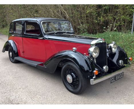 1938 Alvis Silver Crest 20hp Six Light Saloon- Reputedly one of less than twenty known survivors from 344 Silver Crests built