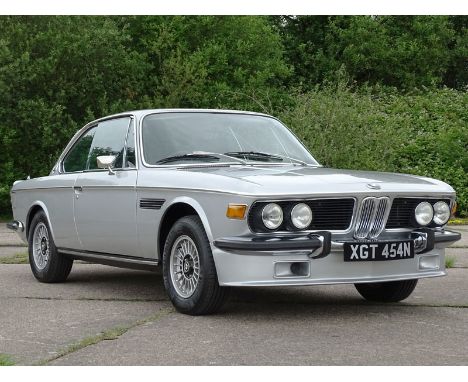 1974 BMW 3.0 CSi- 63,000 recorded miles, 5 previous keepers and MOT'd into March 2018- Subject to an extensive bodywork resto