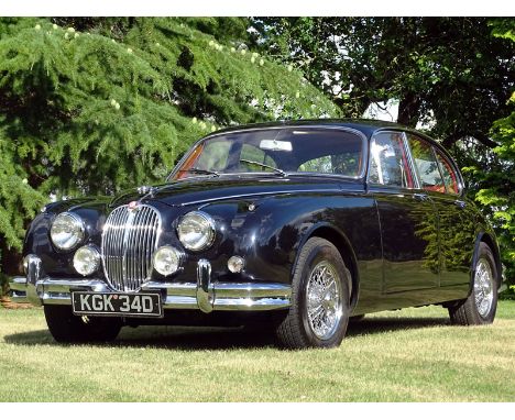 1966 Jaguar MK II- Treated to an extensive restoration in 2008 that included a bare metal respray- Interior retrim by B.W Cat