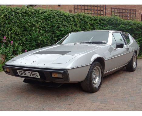 1979 Lotus Elite- 1 owner example from new being supplied to the vendor by D.C Cook of Doncaster- Offered with original sales