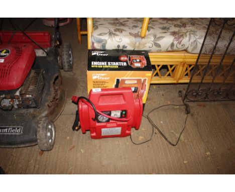 A Pro user engine starter with air compressor 