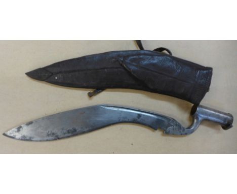 A kukri bayonet and scabbard