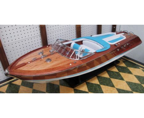 RIVA AQUARAMA MODEL BOAT, 90cm L. 