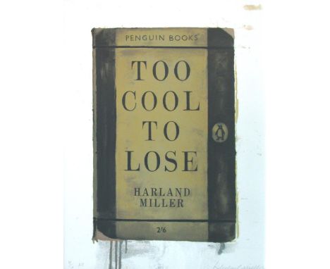 HARLAND MILLER (British, b. 1964) 'Too Cool to Lose', lithograph, 62cm x 44cm, signed and framed. (Please note clause 6 of bu