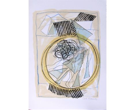 CERI RICHARDS R.A. [1903-71]. Journey Towards the North, 1971. lithograph, edition of 100, proof. 44 x 31 cm - unframed. The 