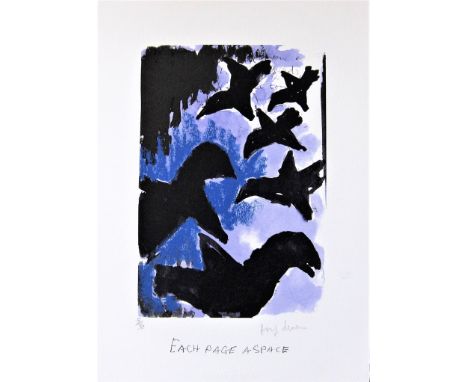 JOSEF HERMAN R.A. [1911-2000]. Each Page Aspace, 1999. lithograph, 5/50; signed in pencil. 30 x 21 cm - unframed. [very good 