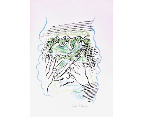 CERI RICHARDS R.A. [1903-71]. Vaucluse, 1971. lithograph, edition of 100, proof. 44 x 31 cm - unframed. The Tate Gallery coll