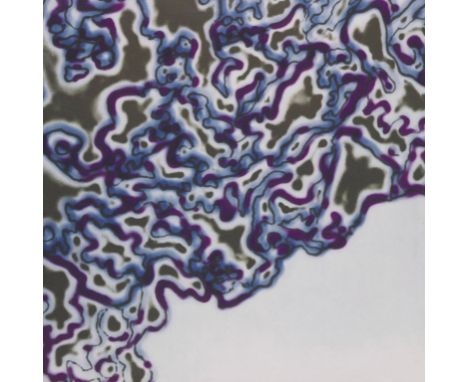 HAROLD COHEN [1928-2016]. Close Up #3, 1967. lithograph on hot-pressed paper printed to edges, edition of 75, published and p